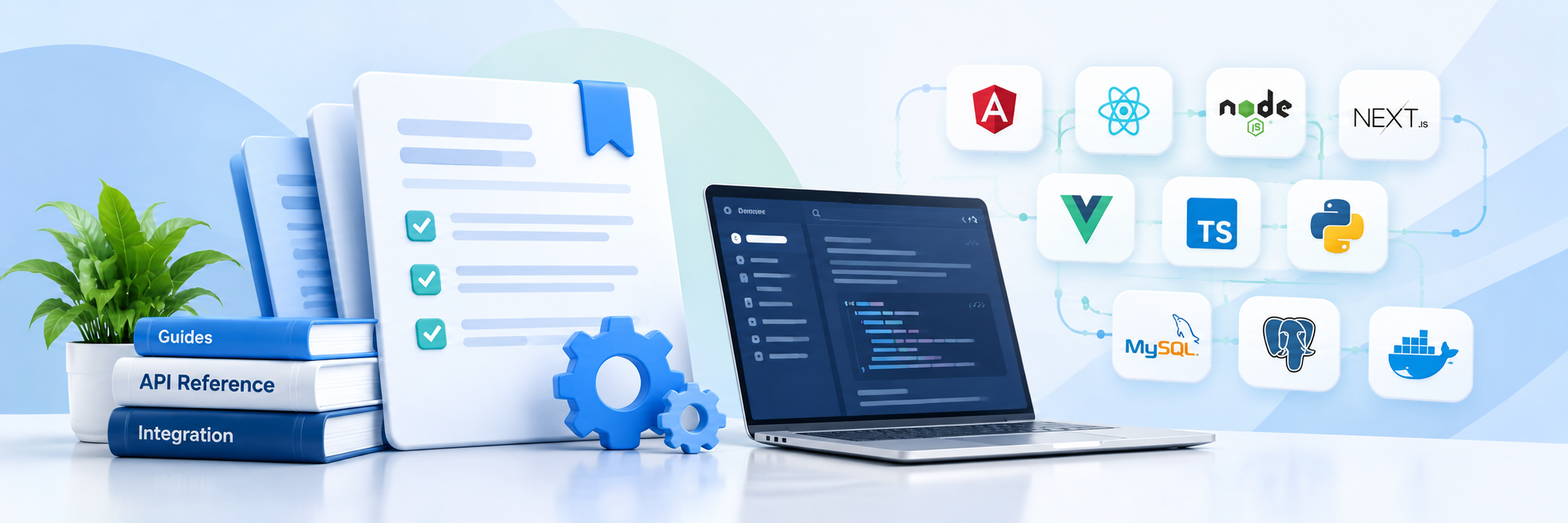 Documentation & Technology Stack Banner